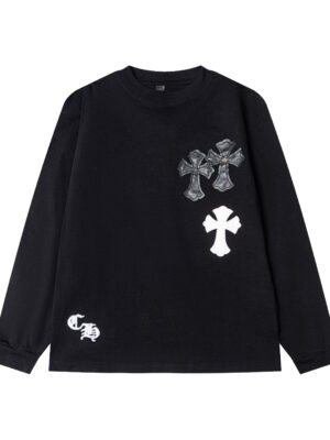 Chrome Hearts long–sleevetop Black&White