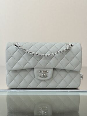 Chanel 2026 Classic Flap Bag, Light Grey