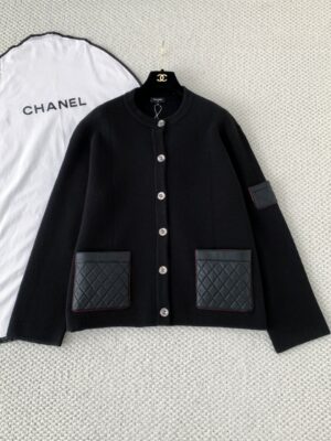 Chanel 2026 New Cashmere Coat, Loose Fit, Korean Style