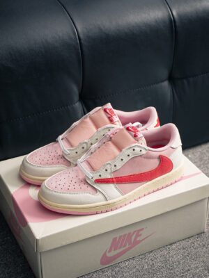 Travis Scott x Air Jordan 1 Low OG Tropical Pink