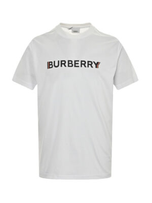 Burberry Classic Double Logo Print Short-Sleeve