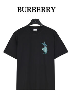 Burberry Equestrian Logo Short-Sleeve T-Shirt