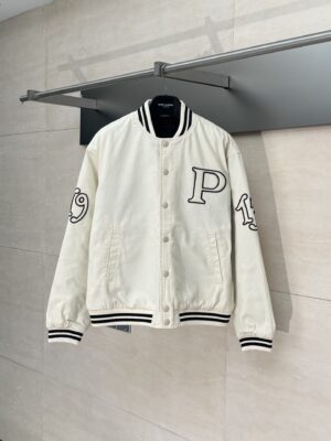 Prada 25Fw New Flight Jacket Baseball Jacket