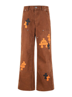 Chrome Hearts Jeans Brown