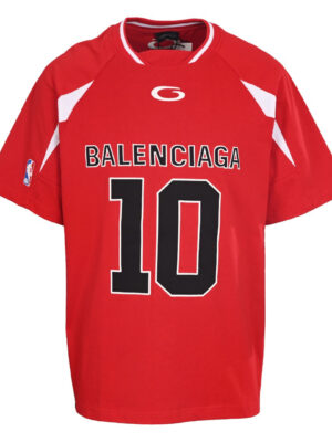 Balenciaga BLCG X NBA Basketball Collaboration Short-Sleeve T-Shirt