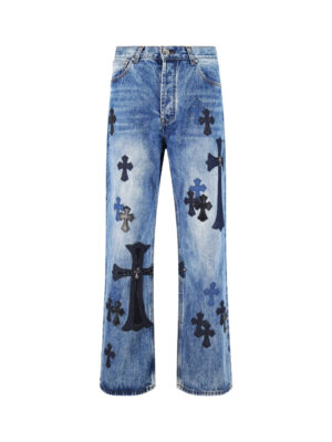 Chrome Hearts Jeans Blue