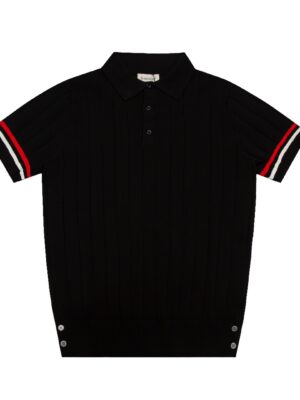 Moner Spring/Summer New Knitted Stretch Collar T-Shirt