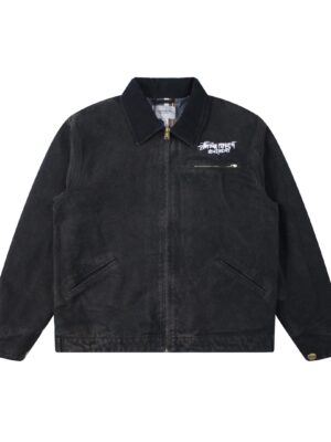 Carhartt Detroit Jacket Collaboration Stussy Vintage Jacket