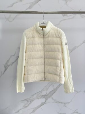 Moncler Women's Teddy Fleece Zip-Up Cardigan