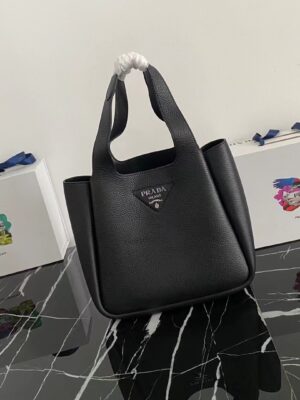 Prada's new basket bucket bag