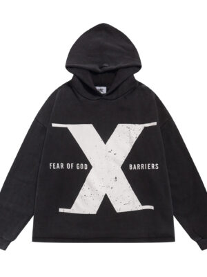 Fog Meichao collaborates to make vintage washed hooded hoodies