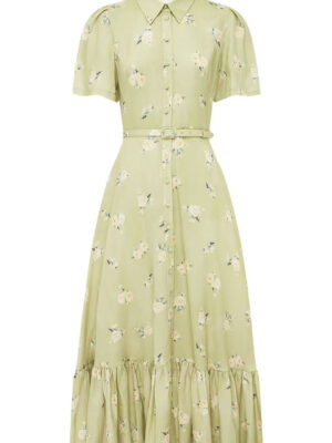 DIOR floral print dress