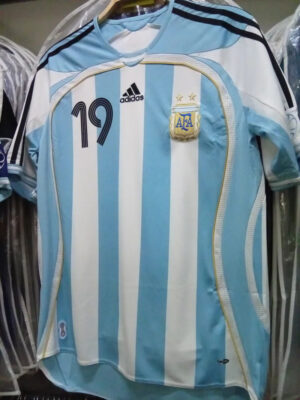 2006 World Cup Argentina national team home ground Messi replica jersey