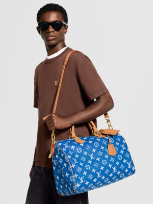 Louis Vuitton Speedy P9 Bandoulière 40 Bag Blue