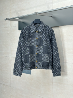 LOUIS VUITTON x Nigo Jacquard Denim Jacket