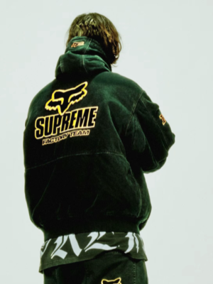 Fox Racing Collaboration FW25 WEEK9 Hooded Work Jacket with Patch Logo